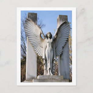 Friedhof Angel Spreading Wings Postkarte