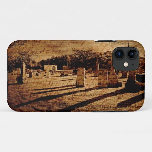 Friedhof Case-Mate iPhone Hülle (Rückseite (Horizontal))