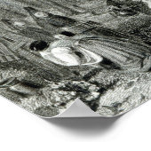 Friedhof der Kirche Smolensko Poster (Ecke)