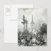 Friedhof der Kirche Smolensko Postkarte (Vorne/Hinten)