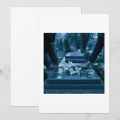 Friedhof Einladung (Vorne/Hinten)