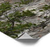 Friedhof Felder Wasserfall Poster ... grenzenlos (Ecke)