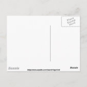 Friedhof-Flagge in der Abenddämmerung Postkarte (Rückseite)