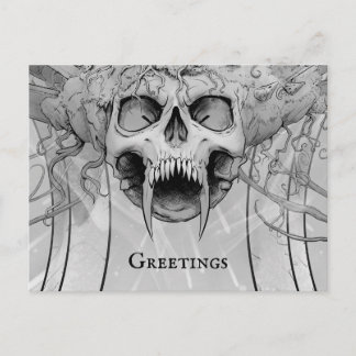 Friedhof für Schwermetalle Postkarte