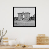 Friedhof Gatehouse in Gettysburg 1863 Poster (Küche)