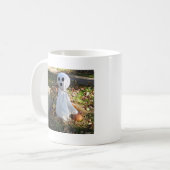 Friedhof, Ghost & Pumpkin Kaffeetasse (Vorderseite Links)