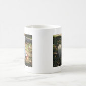 Friedhof, Ghost & Pumpkin Kaffeetasse (Mittel)