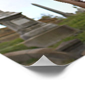 Friedhof Girl Poster (Ecke)