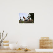 Friedhof Girl Poster (Küche)