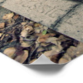 Friedhof Girl Poster (Ecke)