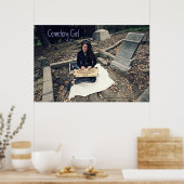 Friedhof Girl Poster (Küche)