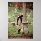 Friedhof Girl Poster (Vorne)
