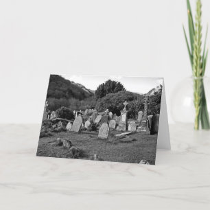 Friedhof Glendalough Karte