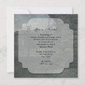 Friedhof im Dusk-Halloween-Party Einladung (Vorderseite)