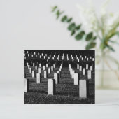 Friedhof Kopfsteine Postkarte (Stehend Vorderseite)