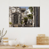 Friedhof La Recoleta in Buenos Aires Poster (Küche)