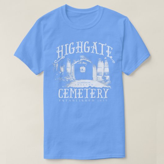 Friedhof markieren T-Shirt (Design vorne)