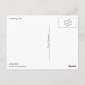 Friedhof mit Text Postkarte (Rückseite)