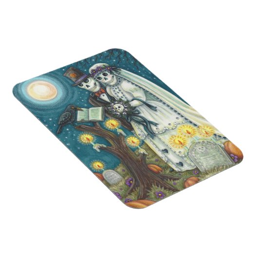 Friedhof Nuptials SKELETON WEDD MAGNET (Rechte Seite)