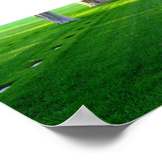 Friedhof Poster (Ecke)