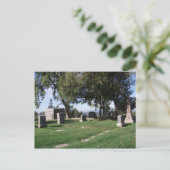 Friedhof Postkarte (Stehend Vorderseite)