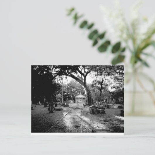 Friedhof Postkarte (Stehend Vorderseite)