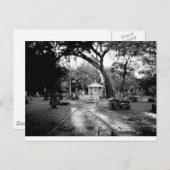 Friedhof Postkarte (Vorne/Hinten)