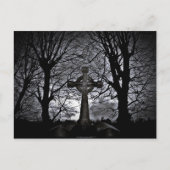 Friedhof Postkarte (Vorderseite)