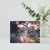 Friedhof Postkarte (Stehend Vorderseite)