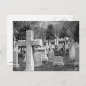 Friedhof Postkarte (Vorne/Hinten)