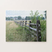 "Friedhof Ridge Fence, Gettysburg Puzzle" Puzzle (Horizontal)