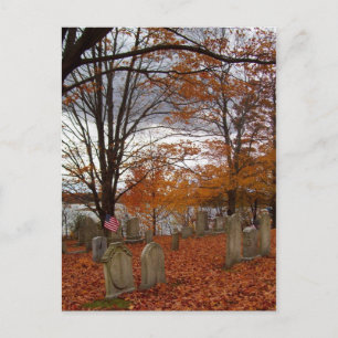 Friedhof Riverside, Neue Burg, NH Postkarte