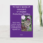Friedhof-Schutzsegmentkarte Karte (Rückseite)
