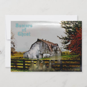 *~* Friedhof Spooky BEWARE Ghost HALLOWEEN CARD