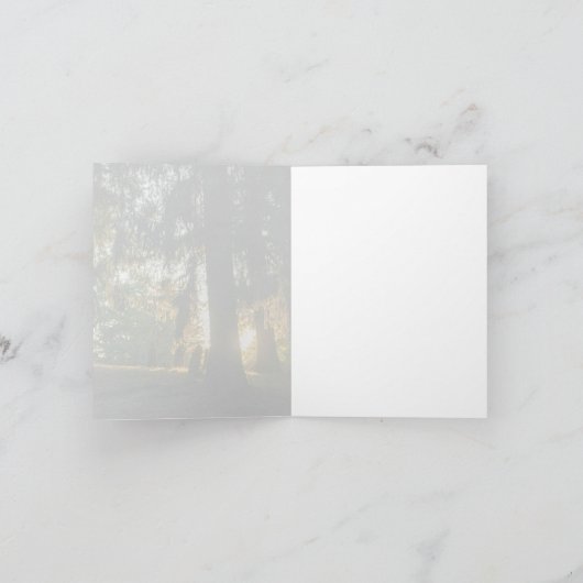 Friedhof Sunset Karte (Innenseite)