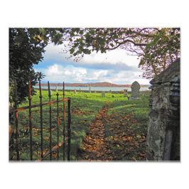 Friedhof von Iona Fotodruck