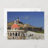 Friedhof von Puerto Rico Postkarte (Vorne/Hinten)