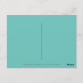 FRIEDHOF VOWS, SKELETON WEDD, BRIDE UND GROOM POSTKARTE (Rückseite)