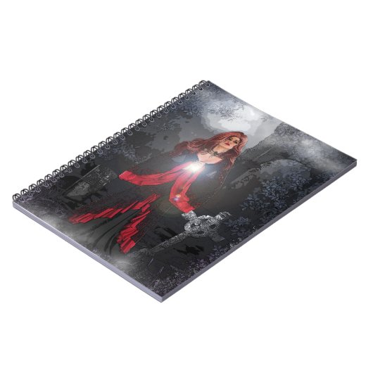 Friedhofbeterin Notizblock (Linke Seite)