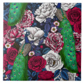 Friedhöfe im Garten der Rose Fliese (Vorderseite)