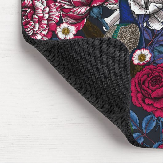 Friedhöfe im Garten der Rose Mousepad (Ecke)