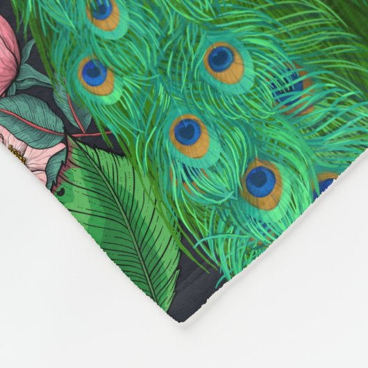 Friedhöfe im Rose-Garten 2 Fleecedecke (Ecke)