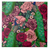 Friedhöfe im Rose-Garten 2 Fliese (Vorderseite)