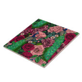 Friedhöfe im Rose-Garten 2 Fliese (Seite)