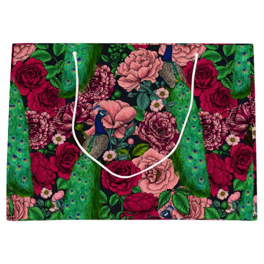 Friedhöfe im Rose-Garten 2 Große Geschenktüte (Vorderseite)