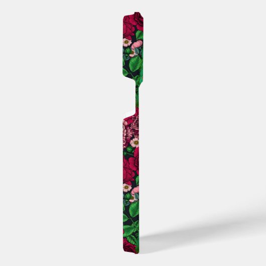 Friedhöfe im Rose-Garten 2 iPhone Hülle (Rechte Seite)