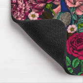 Friedhöfe im Rose-Garten 2 Mousepad (Ecke)