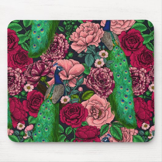 Friedhöfe im Rose-Garten 2 Mousepad (Vorne)