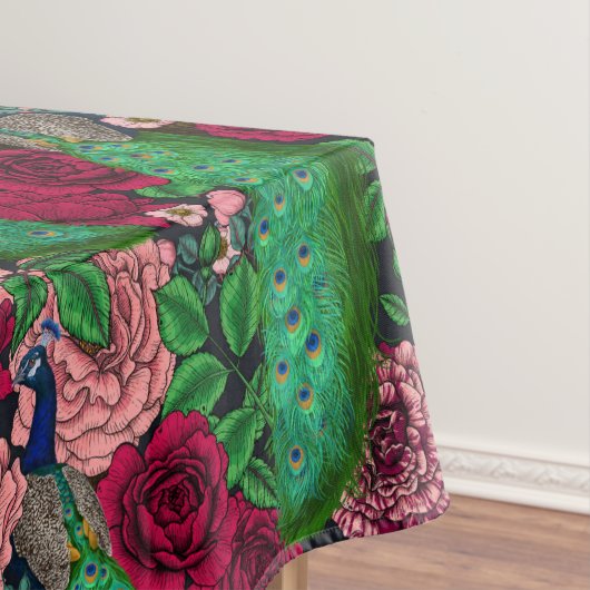 Friedhöfe im Rose-Garten 2 Tischdecke (Beispiel)