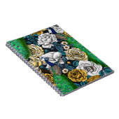 Friedhöfe im Rose-Garten 3 Notizblock (Rechte Seite)